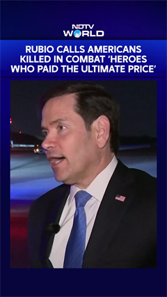 Rubio Calls Americans Killed In Combat 'Heroes Who Paid The Ultimate Price'