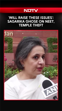 Video: Sagarika Ghose Targets Government Over NEET Paper Leaks, Ram Temple Donation Theft