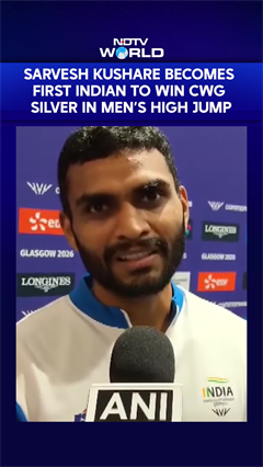 Sarvesh Kushare Becomes First Indian To Win CWG Silver In Men&rsquo;s High Jump