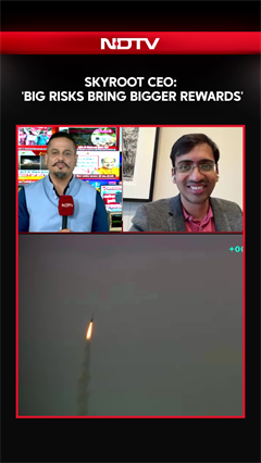 Video : Skyroot's Pawan Kumar Chandana On Quitting ISRO, Taking Risks & Building India's Space Future