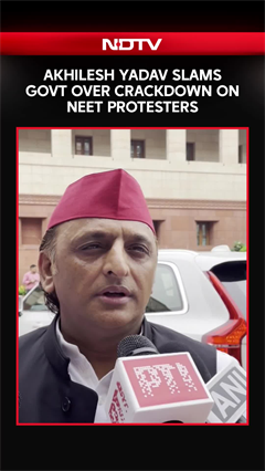 NEET Protests | Akhilesh Yadav Slams Government Crackdown On NEET Protesters