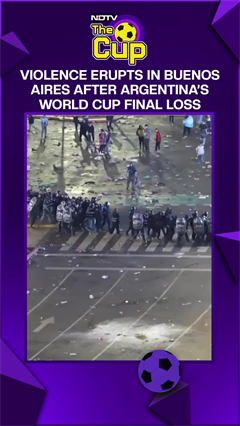 Argentina Vs Spain Highlights| Violence Erupts In Buenos Aires Post Argentina's World Cup Final Loss