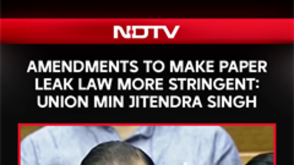 "Amendments To Paper Leak Bill To Make Law More Stringent": Minister Singh