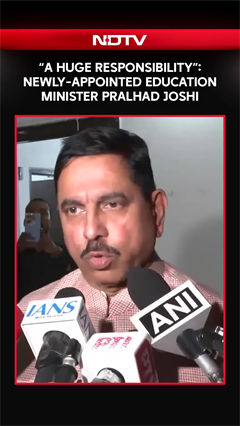 CJP Protest | "A Huge Responsibility": Pralhad Joshi After Being Appointed Education Minister