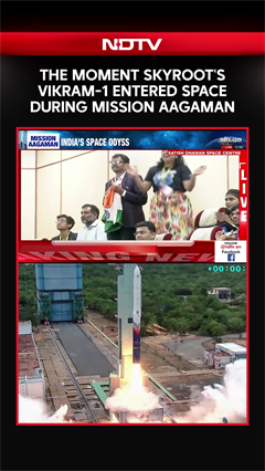 The Moment Skyroot's Vikram-1 Entered Space