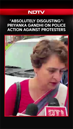Jantar Mantar Protest | "Absolutely Disgusting": Priyanka Gandhi On Police Action Against Protesters