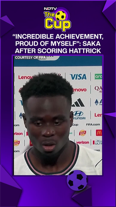 "Incredible Achievement": Bukayo Saka After Scoring Hattrick In 3rd Place Playoff Against France