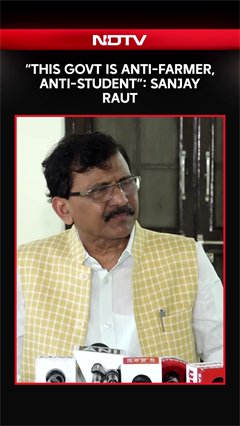 Jantar Mantar NEET Protests | "Govt Is Anti-Farmer, Anti-Student": Shiv Sena UBT's Sanjay Raut