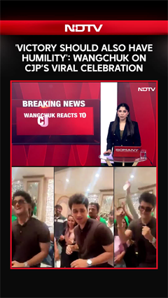 Sonam Wangchuk Reacts To CJP's Viral Celebrations: "Victory Should Also Have Humility"