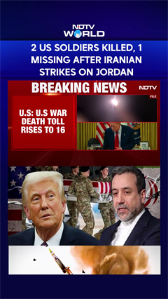 Iran War | 2 US Soldiers Killed, 1 Missing After Iranian Strikes On Jordan