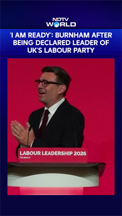 Andy Burnham Wins Labour Leadership, Prime Ministership Next In LineShow more lines