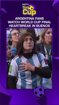 Argentina Fans Watch World Cup Final Heartbreak In Buenos Aires
