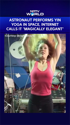 Astronaut Performs Yin Yoga In Space, Stunning Video Goes Viral