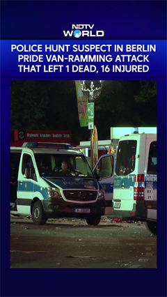 Berlin Pride | Police Hunt Suspect In Berlin Pride Van-Ramming Attack That left 1 Dead, 16 Injured