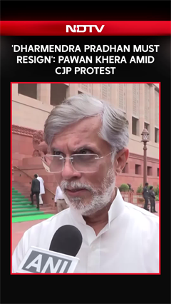'Dharmendra Pradhan Must Resign': Pawan Khera Amid CJP Protest | Delhi Protest
