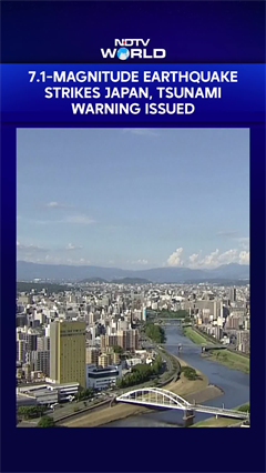 7.1-Magnitude Earthquake Strikes Japan, Tsunami Warning Issued