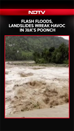 J&K's Poonch Hit By Flash Floods, Landslides After Overnight Rain