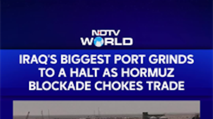 Hormuz News | Iraq's Biggest Port Grinds To A Halt As Hormuz Blockade Chokes Trade