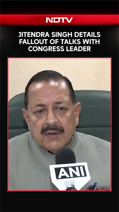 Jitendra Singh Reveals What Happened During Talks With Rahul Gandhi Over NEET Protest