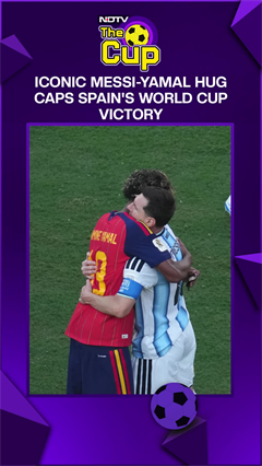 Iconic Messi-Yamal Hug Caps Spain's World Cup Victory