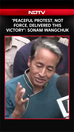 'Peace, Not Violence, Won This Fight': Sonam Wangchuk Salutes India's Youth