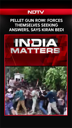NEET CJP Protest | Kiran Bedi Says Security Force Itself Appears Concerned About Pellet Gun Incident