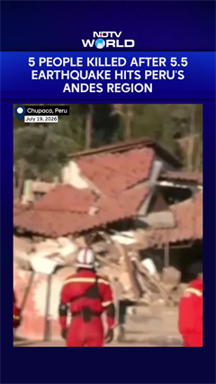 Peru Earthquake: 5 Dead After Powerful 5.5 Quake Rocks Andes Region