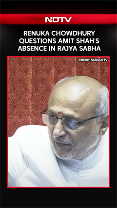 Renuka Chowdhury Questions Amit Shah's Absence In Rajya Sabha, Sparks Heated Exchange