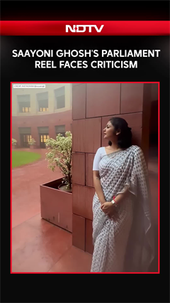 Ex-TMC MP Saayoni Ghosh's Parliament Reel Sparks Row, Faces Online Criticism