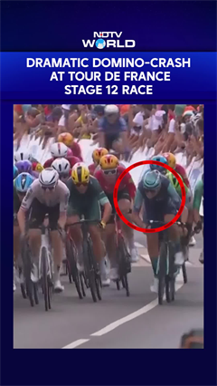 Dramatic Domino-Crash During Tour de France Stage 12