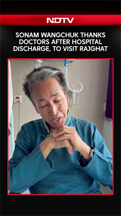 Sonam Wangchuk Thanks Doctors After Hospital Discharge, To Visit Rajghat