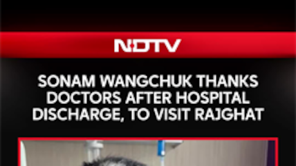 Sonam Wangchuk Thanks Doctors After Hospital Discharge, To Visit Rajghat
