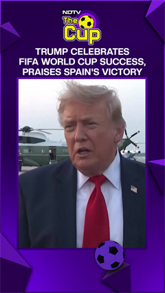 Trump Celebrates FIFA World Cup Success, Praises Spain's Victory
