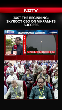 Vikram-1 Reaches Orbit, Skyroot CEO Credits Years Of Innovation & Determination