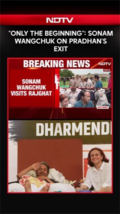 "Just The Beginning": Sonam Wangchuk On Dharmendra Pradhan's Exit