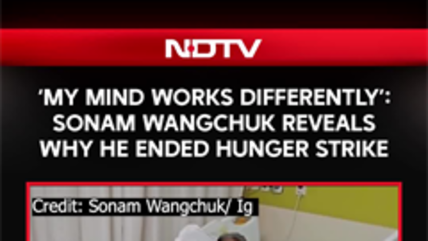 Sonam Wangchuk Reveals Why He Ended His Hunger Strike: "My Mind Works Differently..."
