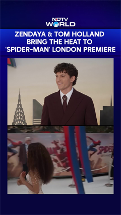 Zendaya & Tom Holland Bring The Heat To 'Spider-Man' London Premiere