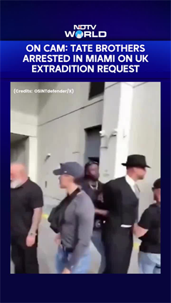 Andrew And Tristan Tate Taken Into Custody In Miami Amid UK Extradition Request
