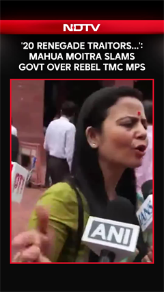 Mahua Moitra's "Traitor Bench" Remark Sparks Fresh Parliament Row