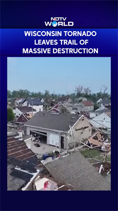 Video: Wisconsin Tornado Leaves Trail Of Massive Destruction