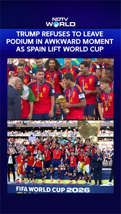 Trump Sparks Awkward World Cup Podium Moment, FIFA Chief Intervenes