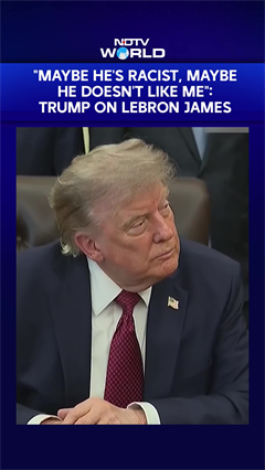 'Maybe He's Racist': Trump Takes Fresh Swipe at LeBron James