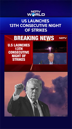 US Iran War | 13th Nights Of Strikes: Trump Says Iran's Military 'Severely Weakened'