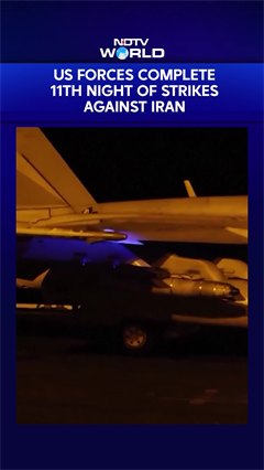 US Forces Complete 11th Night Of Strikes Against Iran