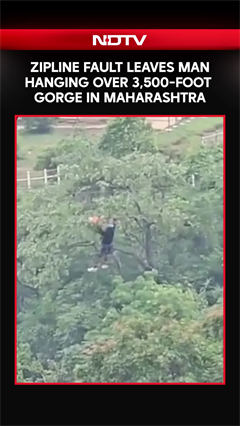 Tourist Hangs 3,500 Feet Above Gorge After Fault