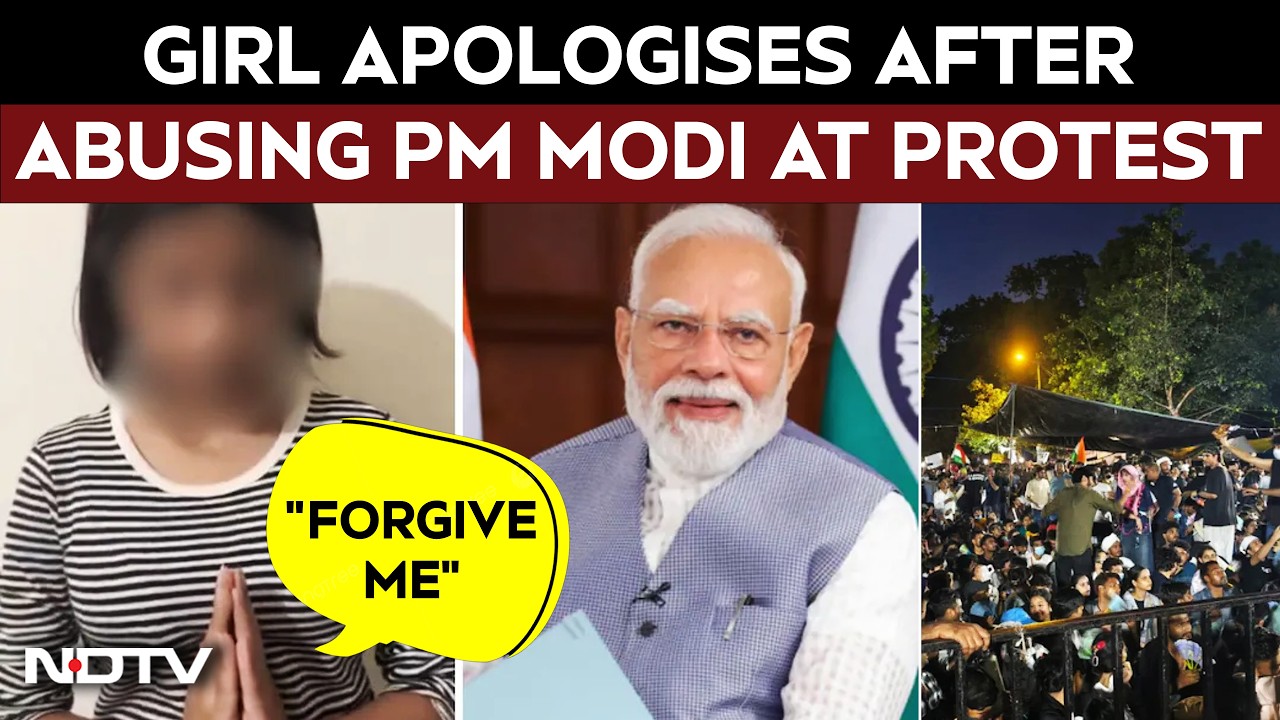 "I Am Just 15, Forgive Me": Girl Booked For Abusing PM Modi At Protest Apologises