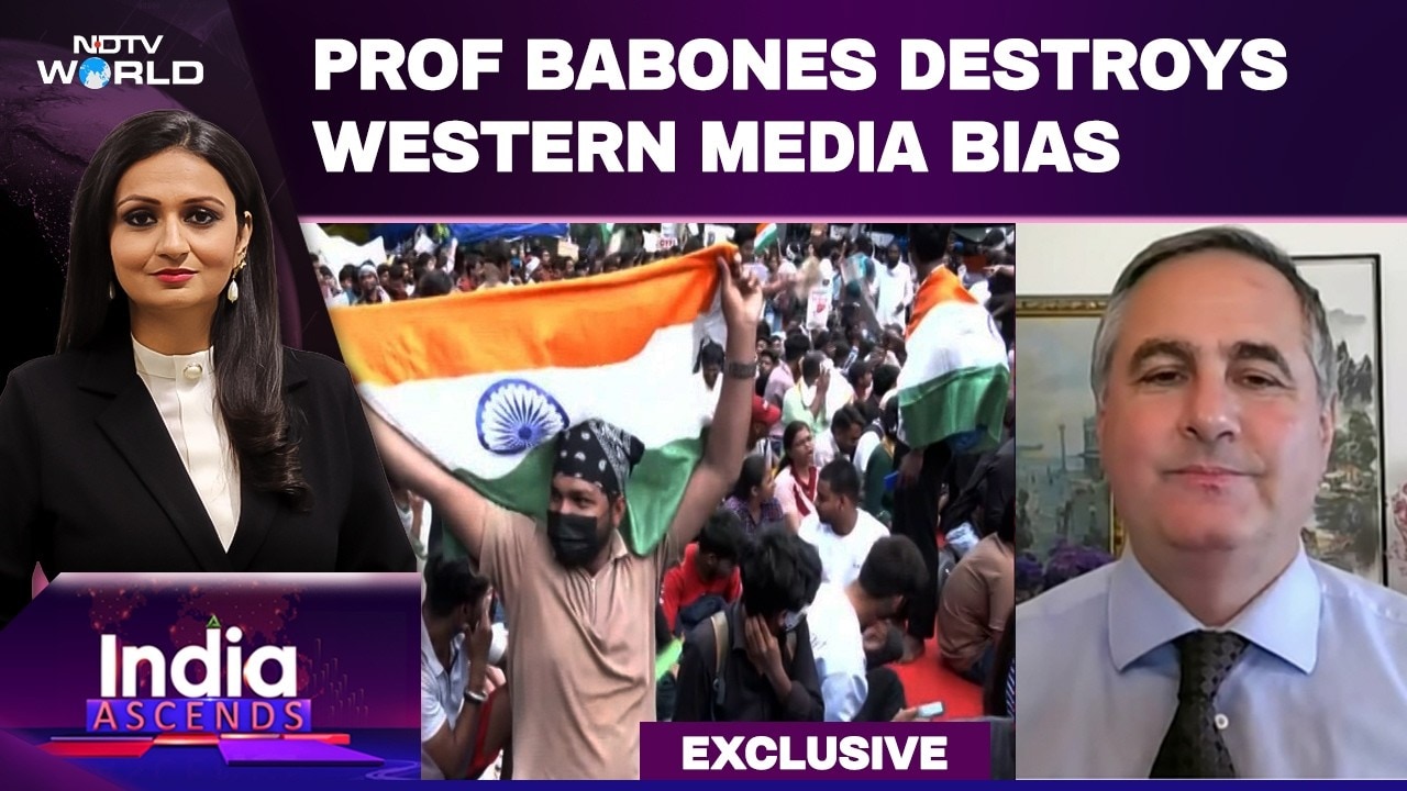 Prof. Salvatore Babones Coldly Destroys Western Media Anti-India Bias