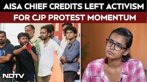 NEET Protest: AISA President Neha Bora Says CJP Protest Was A Continuation Of Left Student Struggles