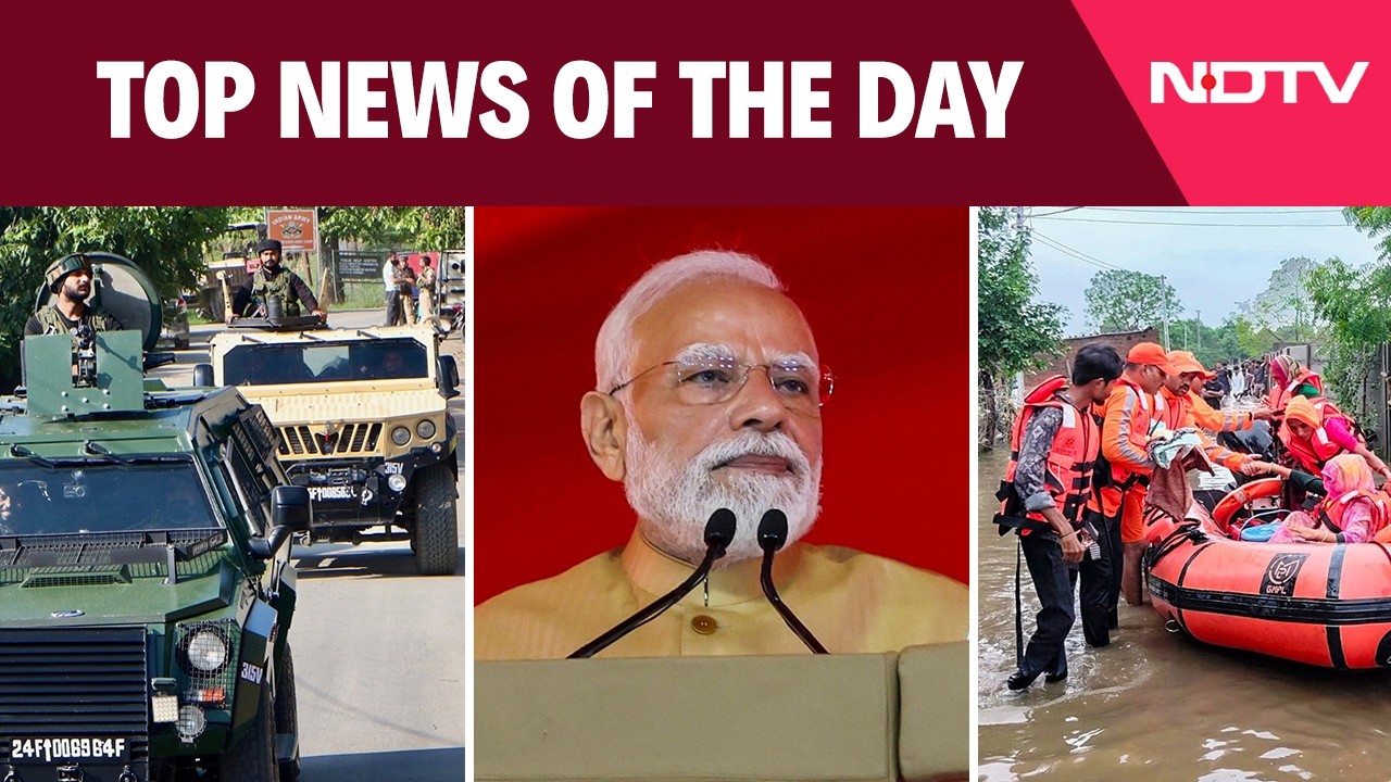 PM Modi's Message To Youth; Kulgam Terror Hunt; Cauvery Row And Flood Crisis