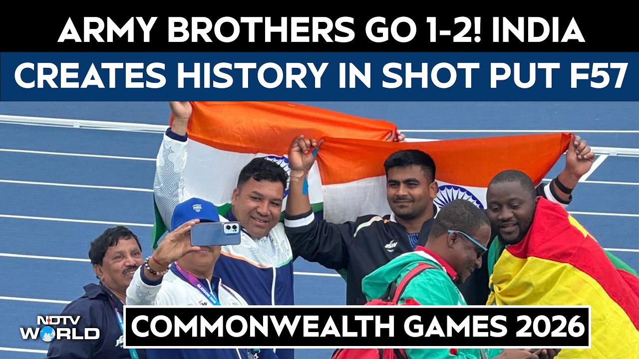 Commonwealth Games 2026 | Soman Rana Wins Historic Gold As India Seals 1-2 Finish In Shot Put F57